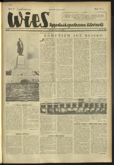 Wieś. 1952, R.9 nr 31 (365)