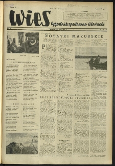 Wieś. 1952, R.9 nr 33 (367)
