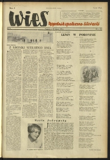 Wieś. 1952, R.9 nr 47 (381)