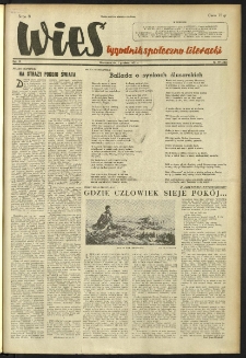 Wieś. 1952, R.9 nr 49 (383)