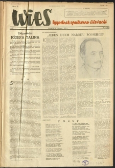 Wieś. 1953, R.10 nr 1 (387)