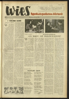 Wieś. 1953, R.10 nr 13 (399)