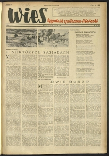 Wieś. 1953, R.10 nr 48 (434)