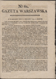 Gazeta Wolna Warszawska. R. 1794 Nr 62