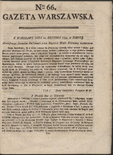 Gazeta Wolna Warszawska. R. 1794 Nr 66