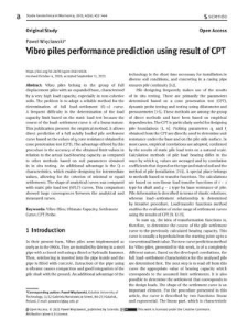 Vibro piles performance prediction using result of CPT