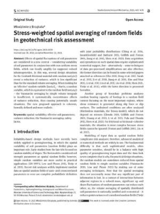 Stress-weighted spatial averaging of random fields in geotechnical risk assessment