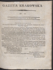 Gazeta Krakowska. R. 1796 Nr 20
