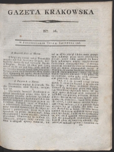 Gazeta Krakowska. R. 1796 Nr 26