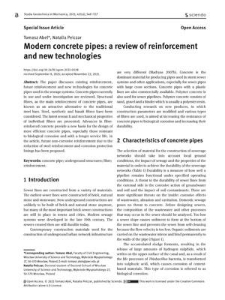 Modern concrete pipes: a review of reinforcement and new technologies