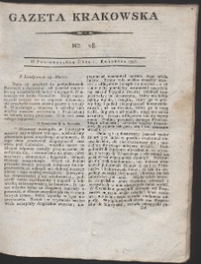 Gazeta Krakowska. R. 1796 Nr 28