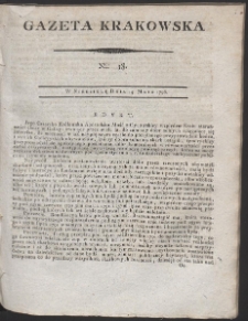 Gazeta Krakowska. R. 1796 Nr 38
