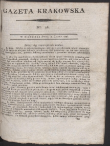 Gazeta Krakowska. R. 1796 Nr 56