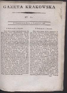 Gazeta Krakowska. R. 1796 Nr 62