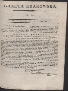 Gazeta Krakowska. R. 1796 Nr 81