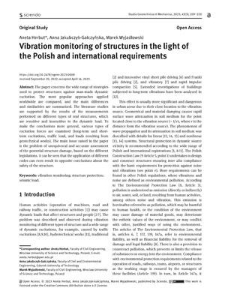 Vibration monitoring of structures in the light of the Polish and international requirements