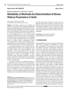Reliability of Methods for Determination of Stress History Parameters in Soils
