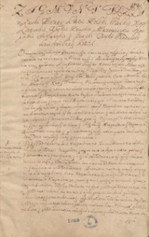 [Różne akta z lat 1624-1665, dotyczące m.in. Krakowa]