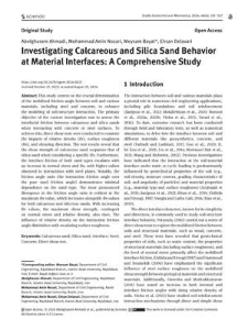 Investigating Calcareous and Silica Sand Behavior at Material Interfaces: A Comprehensive Study