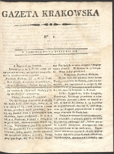 Gazeta Krakowska. R. 1798 Nr 2
