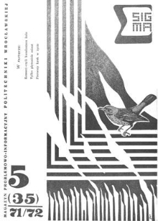 Sigma : magazyn problemowo-informacyjny Politechniki Wrocławskiej, 1971/1972, nr 5 (35)