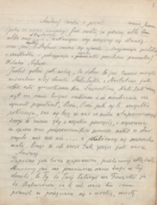 [Fragment niedokończonej sztuki scenicznej Wojciecha Kossaka]