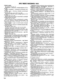 Spis treści [Gospodarka Materiałowa, Rok VI, 1954]