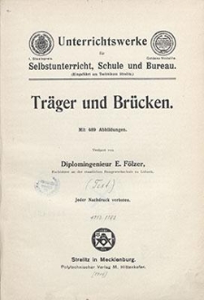 Träger und Brücken : [Text]