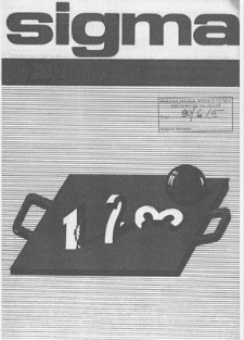 Sigma : magazyn problemowo-informacyjny Politechniki Wrocławskiej, 1973/1974, nr 2 (52)