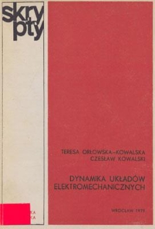 Dynamika układów elektromechanicznych