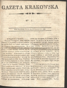 Gazeta Krakowska. R. 1798 Nr 7