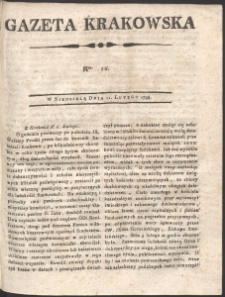 Gazeta Krakowska. R. 1798 Nr 12