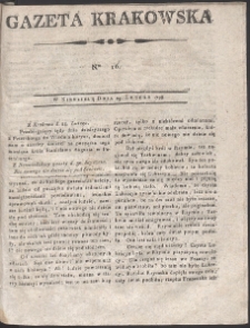 Gazeta Krakowska. R. 1798 Nr 16