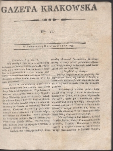 Gazeta Krakowska. R. 1798 Nr 20