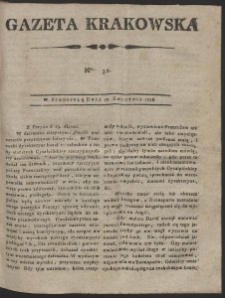 Gazeta Krakowska. R. 1798 Nr 32
