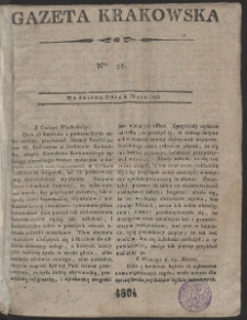 Gazeta Krakowska. R. 1798 Nr 35