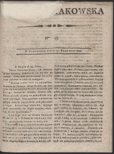 Gazeta Krakowska. R. 1798 Nr 48