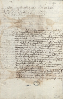 [Zbi&oacute;r instrukcji na sejmy i sejmiki oraz r&oacute;żnych akt o treści politycznej z lat 1586-1654]