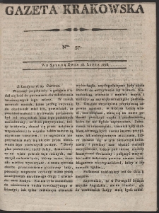 Gazeta Krakowska. R. 1798 Nr 57