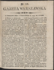 Gazeta Krakowska. R. 1798 Nr 83