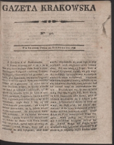 Gazeta Krakowska. R. 1798 Nr 91