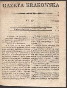 Gazeta Krakowska. R. 1798 Nr 93