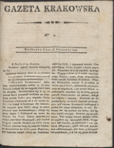 Gazeta Krakowska. R. 1799 Nr 5