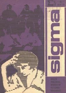 Sigma : magazyn problemowo-informacyjny Politechniki Wrocławskiej, 1974/1975, nr 5 (65)