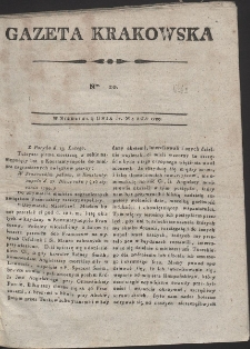 Gazeta Krakowska. R. 1799 Nr 20