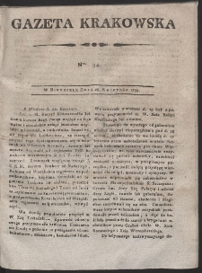 Gazeta Krakowska. R. 1799 Nr 34