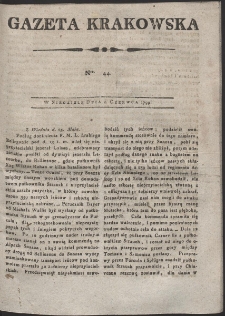 Gazeta Krakowska. R. 1799 Nr 44
