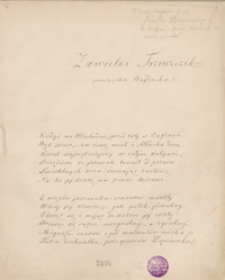 Za wielki Trzewiczek. - Potępienie. - Cudowna Lutnia. [Wiersze]