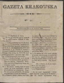 Gazeta Krakowska. R. 1799 Nr 57