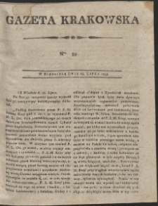 Gazeta Krakowska. R. 1799 Nr 59